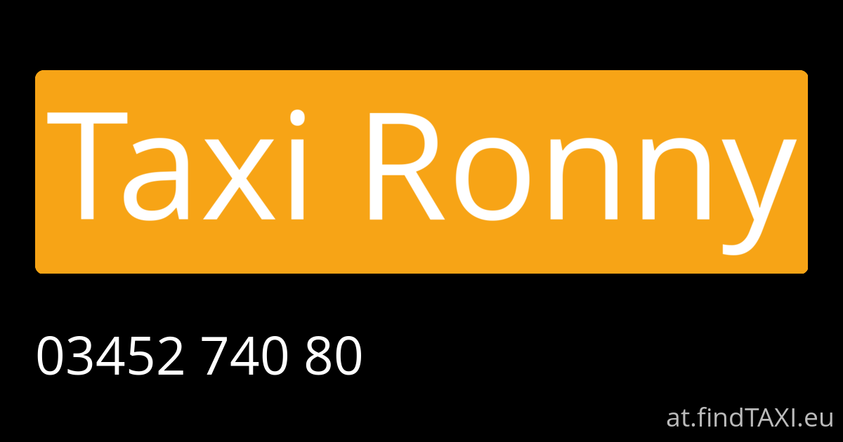 Taxi Ronny (Leibnitz)