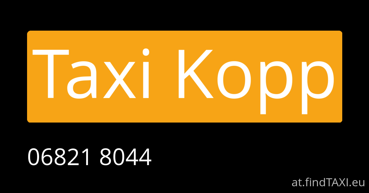 Taxi Kopp (Neunkirchen)